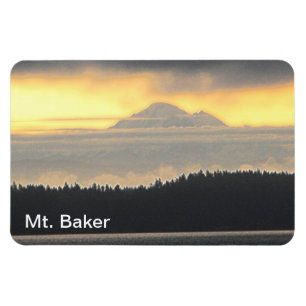 Mt. Baker Volcano Magneet