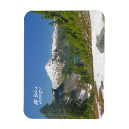 Mt. Baker Washington Flexible Photo Magnet Magneet