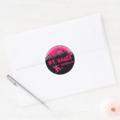 Mt. Baker Washington roze snowboard stickers (Envelop)