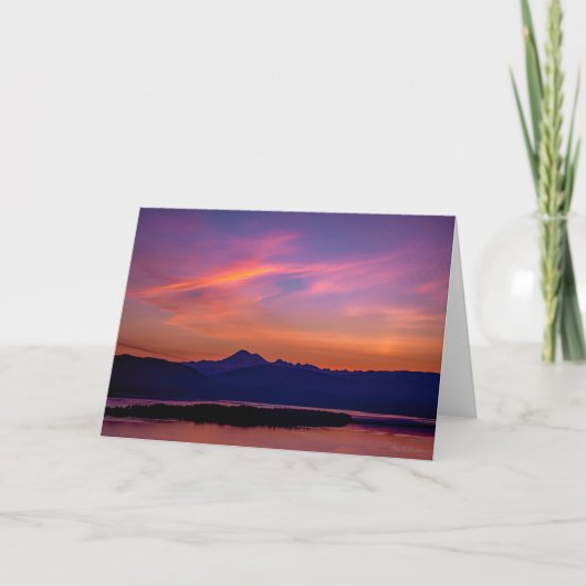 Mt Baker Washington State Hartelijk dank Bedankkaart (Voorkant)