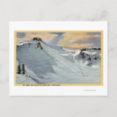 Mt. Baker, Washington - Uitzicht van Mt. Baker Ski Briefkaart (Voorkant)