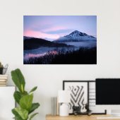 Mt. Barometer & Lake Louise, Kodiak, Alaska Poster (Thuiskantoor)