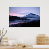 Mt. Barometer & Lake Louise, Kodiak, Alaska Poster (Keuken)