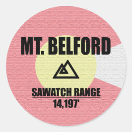 Mt. Belford Ronde Sticker