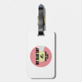 Mt. Blue Sky Colorado Bagagelabel (Achterkant verticaal)