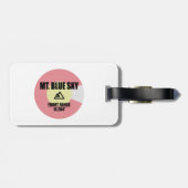Mt. Blue Sky Colorado Bagagelabel (Achterkant horizontaal)