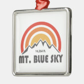 Mt. Blue Sky Colorado Metalen Ornament (Links)