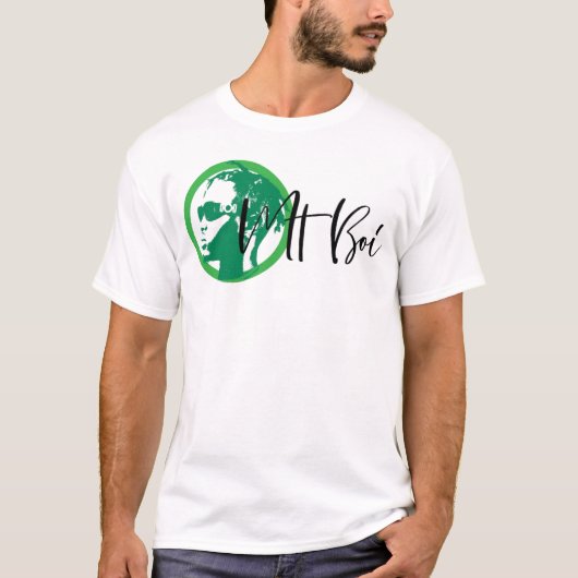 Mt Boi White T-Shirt (Voorkant)