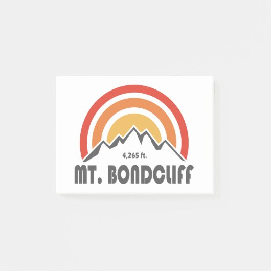 Mt. Bondcliff New Hampshire Post-it® Notes (Voorkant)