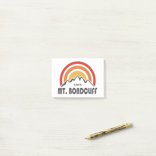Mt. Bondcliff New Hampshire Post-it® Notes (Op bureau)