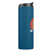 Mt. Bondcliff New Hampshire Sun Eagle Thermosbeker (Gedraaid links)