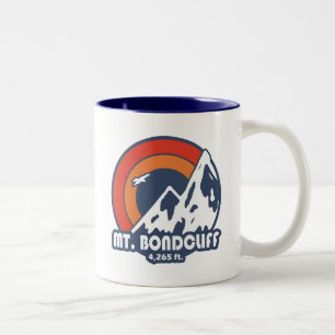 Mt. Bondcliff New Hampshire Zon Adelaar Tweekleurige Koffiemok