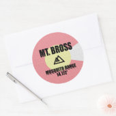 Mt. Bross Ronde Sticker (Envelop)