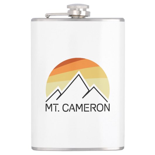 Mt. Cameron Retro Heupfles (Voorkant)