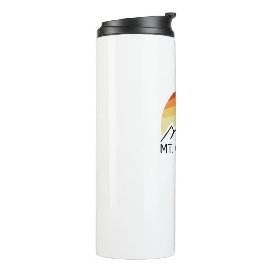 Mt. Cameron Retro Thermosbeker (Gedraaid links)