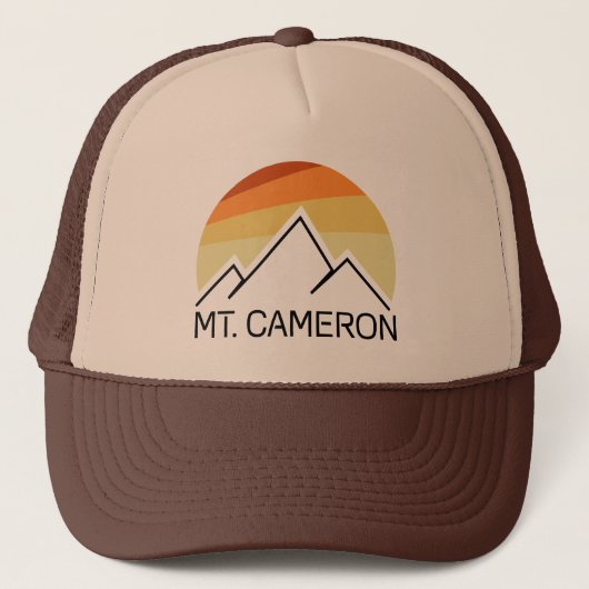 Mt. Cameron Retro Trucker Pet (Voorkant)