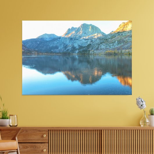 Mt Carson Sunrise Canvas Afdruk (Insitu (Woonkamer))
