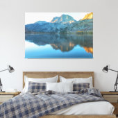 Mt Carson Sunrise Canvas Afdruk (Insitu (Slaapkamer))