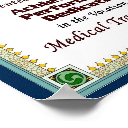 MT-certificaat 2018 Poster (Hoek)