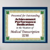 MT-certificaat 2018 Poster (Voorkant)