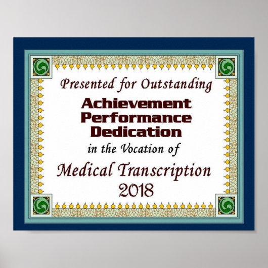 MT-certificaat 2018 Poster (Voorkant)