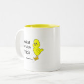 MT Chick Tweekleurige Koffiemok (Voorkant links)