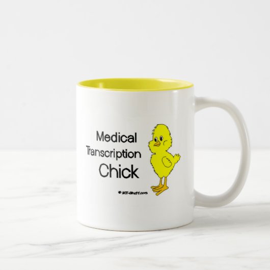 MT Chick Tweekleurige Koffiemok (Rechts)
