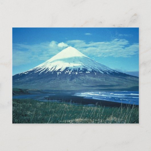 Mt. Cleveland, Chuginadak Island Briefkaart (Voorkant)