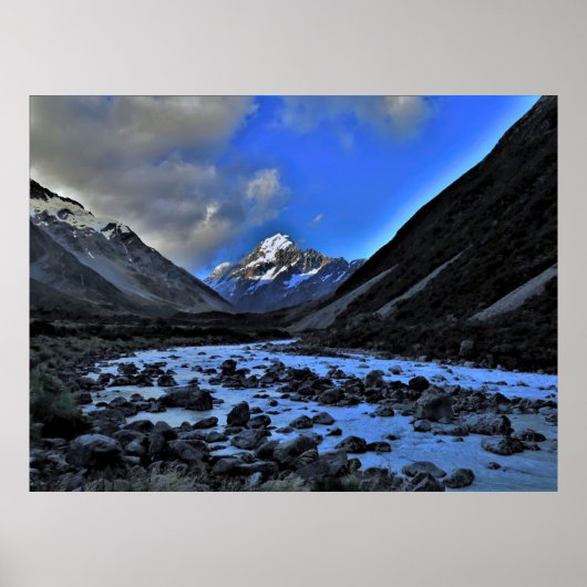 Mt. Cook/Aoraki Poster (Voorkant)
