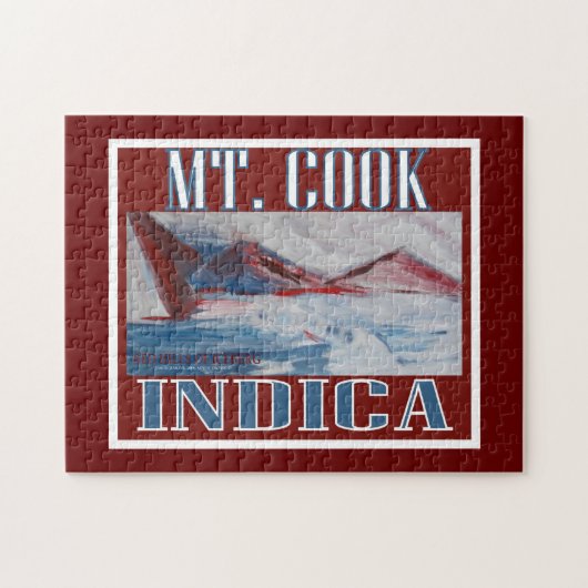 MT COOK INDICA LEGPUZZEL (Horizontaal)