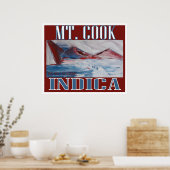 MT COOK INDICA POSTER (Keuken)