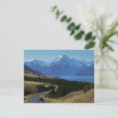 Mt. Cook, Nieuw-Zeeland Briefkaart (Staand voorkant)