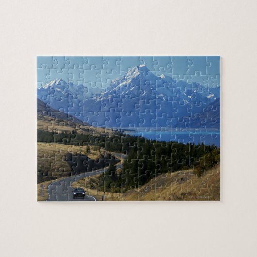 Mt. Cook, Nieuw-Zeeland Legpuzzel (Horizontaal)