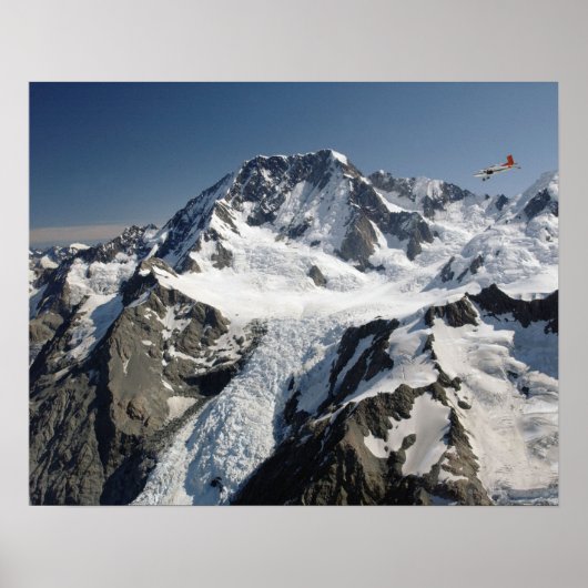 Mt Cook, Nieuw-Zeeland Poster (Voorkant)