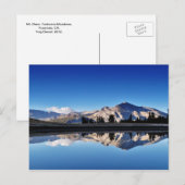 Mt. Dana, Tuolumne Meadows, Yosemite, CA. Briefkaart (Voorkant / Achterkant)