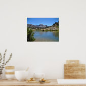 Mt. Dana van Shell Lake, Tioga Pass, CA Poster (Keuken)
