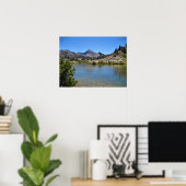 Mt. Dana van Shell Lake, Tioga Pass, CA Poster (Thuiskantoor)