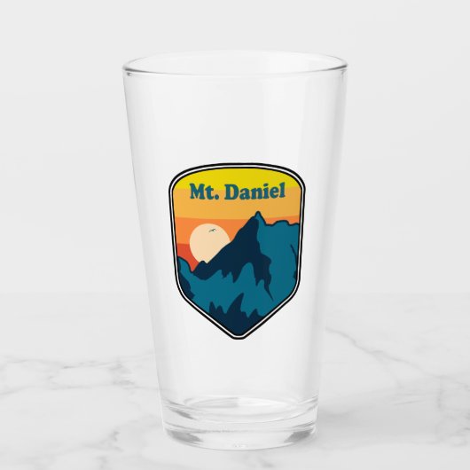 Mt. Daniel Washington Zonsopgang Glas (Voorkant)