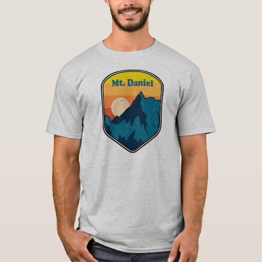 Mt. Daniel Washington Zonsopgang T-shirt (Voorkant)