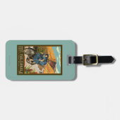 Mt. de Fiets van Haleakala berijdt Hawaï Bagagelabel (Voorkant horizontaal)