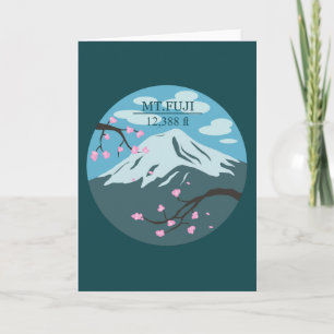 Mt. de Hoogte van Fuji Kaart