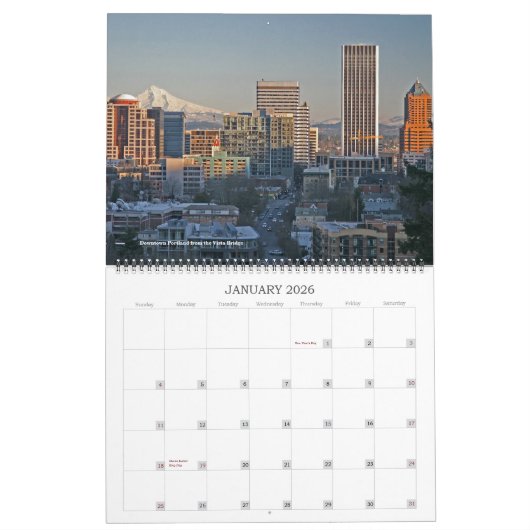 Mt. de Kalender van de kap (Jan 2026)