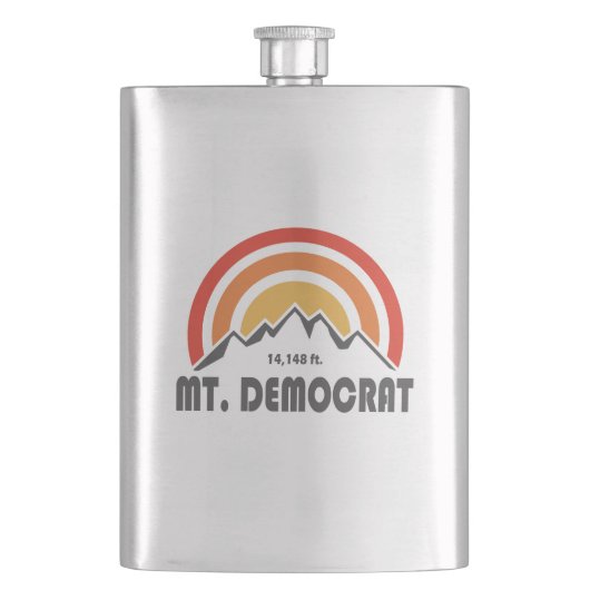 Mt. Democraat Flacon (Voorkant)