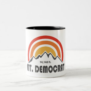 Mt. Democraat Tweekleurige Koffiemok