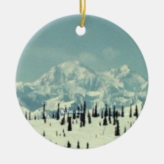 Mt. Denali 01 Keramisch Ornament