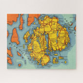 Mt Desert Island - Acadia Puzzel Legpuzzel (Horizontaal)