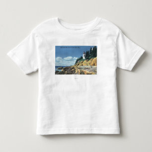 Mt. Desert Island, Bass Harbour Head Lighthouse Kinder Shirts