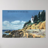 Mt. Desert Island, Bass Harbour Head Lighthouse Poster (Voorkant)