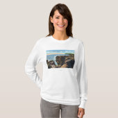 Mt. Desert Island Uitzicht of Thunder Hole T-shirt (Voorkant volledig)