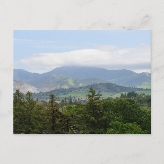 Mt. Diablo Briefkaart (Voorkant)